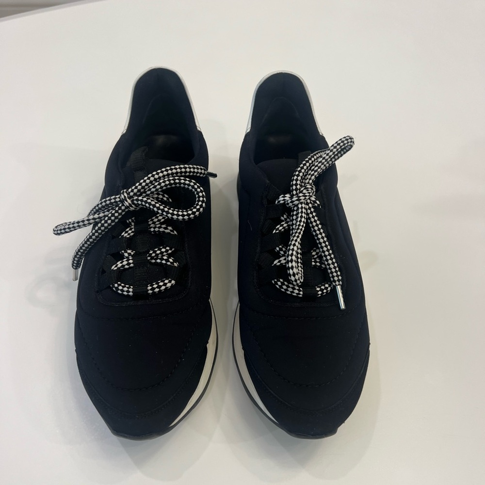 Hermes Women's Sneakers in Black and White